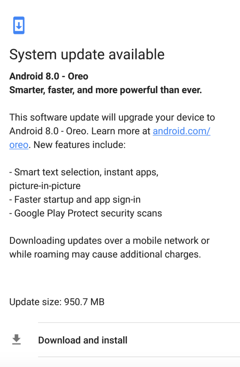 Android 8 Download